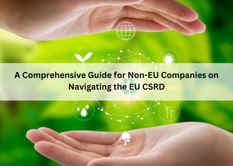 A Comprehensive Guide for Non-EU Companies on Navigating the EU CSRD