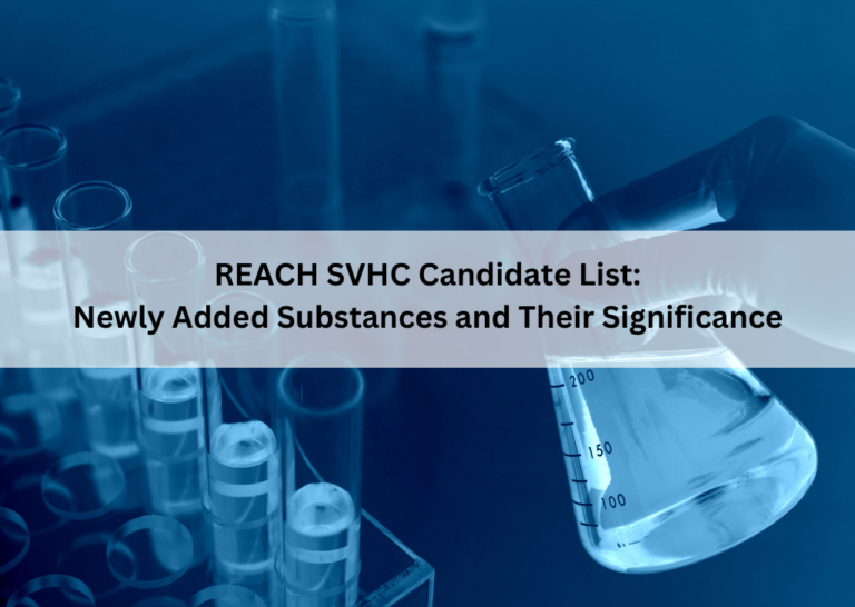 REACH SVHC Candidate List Newly Added Substances and Their Significance