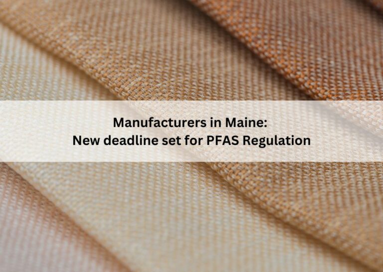 Manufacturers in Maine_ New deadline set for PFAS Regulation