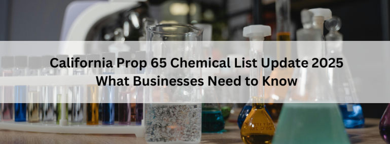 California Prop 65 Chemical List Update 2025 What Businesses Need to Know