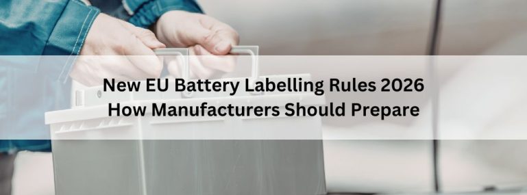 New EU Battery Labelling Rules 2026 How Manufacturers Should Prepare
